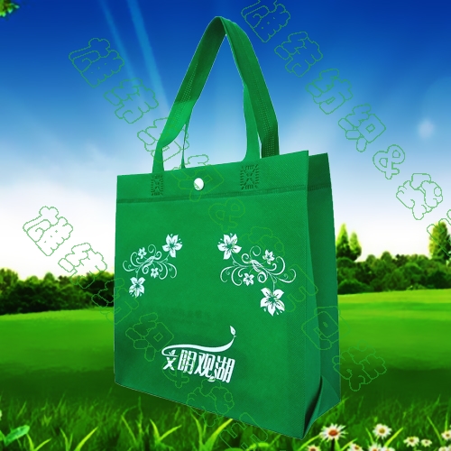 單色絲網(wǎng)印刷的無紡布環(huán)保袋 單色絲網(wǎng)印刷的無紡布環(huán)保袋