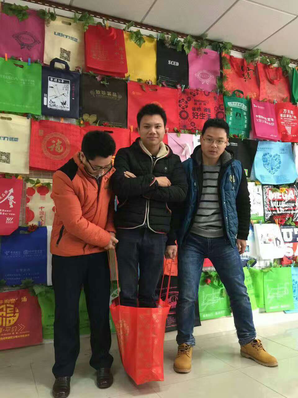 覆膜立體袋測重圖 覆膜立體袋測重圖